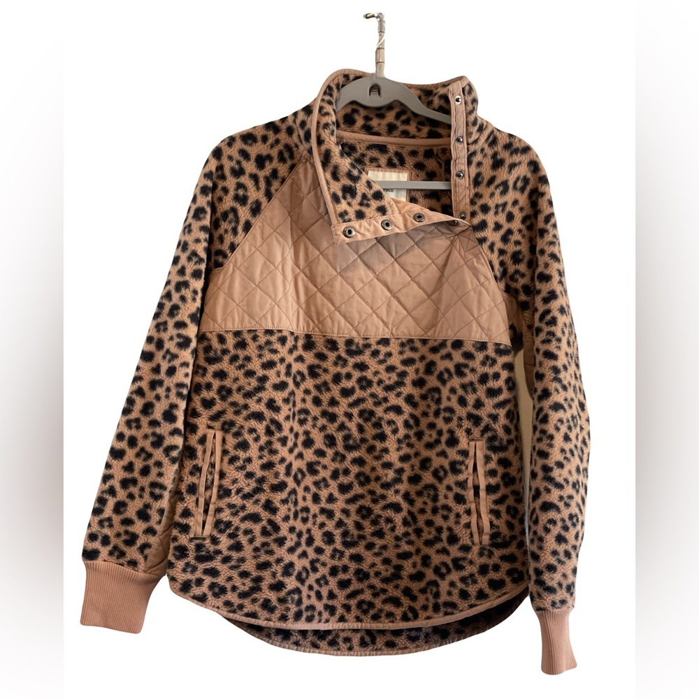 Abercrombie & Fitch Quilted Women's Fleece Jacket